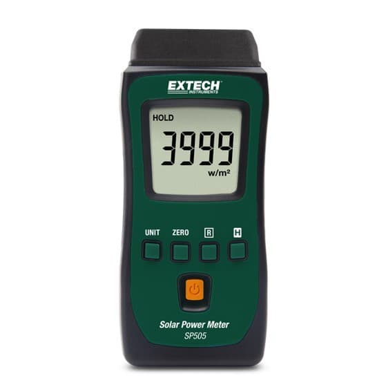 Extech SP505 เครื่องวัดพลังงานแสงอาทิตย์ Pocket Solar Power Meter