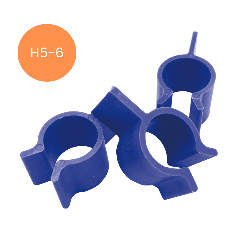 NiGK H5-6 เทอร์โมคลิป ThermoClip | 23.0~31.0mm. (6PCS/PACK)