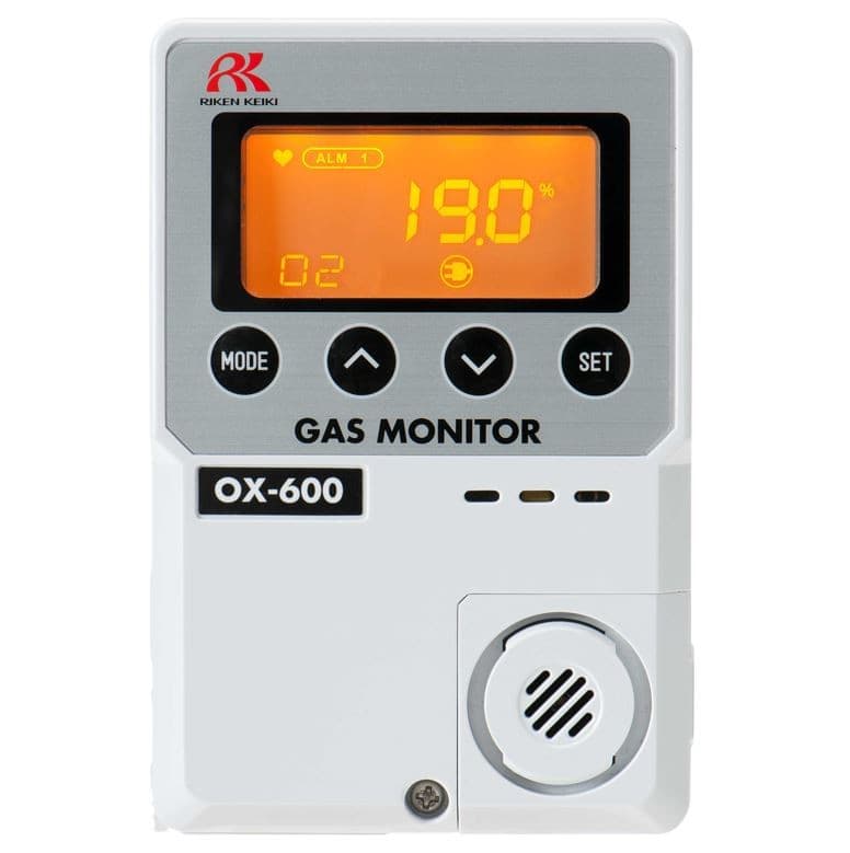 RIKEN KEIKI OX-600-20M เครื่องวัดออกซิเจนในอากาศ (O2) | สาย 20 เมตร-photo1