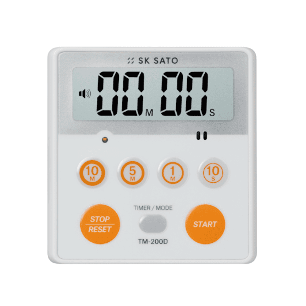 SK Sato TM-200D นาฬิกาจับเวลาแบบกันน้ำ (Waterproof Timer) | IPX7
