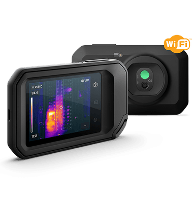 FLIR C5 กล้องถ่ายภาพความร้อนแบบพกพา 160 X 120 Pixels | 400°C