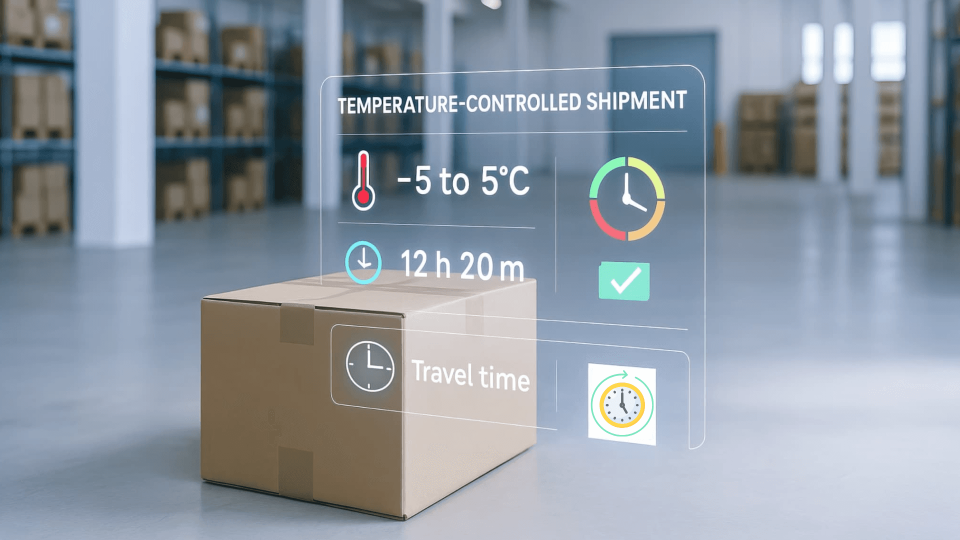 การควบคุมอุณหภูมิในคลังสินค้าด้วย Thermo Label เพื่อเพิ่มความแม่นยำในการตรวจสอบ