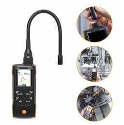 Testo-515EX-R เครื่องตรวจจับก๊าซรั่วและก๊าซไวไฟ  เครื่องตรวจจับการรั่วไหลแบบผสม สำหรับตรวจหารอยรั่วของสารทำความเย็นและก๊าซไวไฟ พร้อมใบรับรองมาตรฐาน ATEX  ตัวเครื่องสามารถตรวจจับการรั่วไหลได้ละเอียดถึง 1 กรัมต่อปี (1 g/a) ให้ความไวในการตรวจจับสูง พร้อมรักษาเสถียรภาพของเซนเซอร์ได้ในระยะยาว ช่วยให้มั่นใจในผลการตรวจวัดแม้ใช้งานต่อเนื่อง 