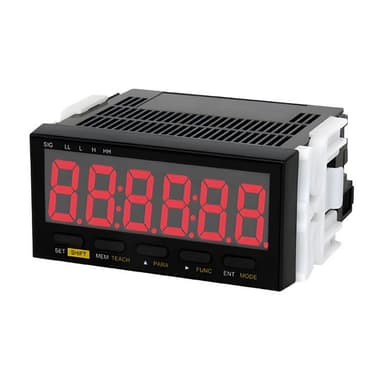 SHIMPO DT-501XA-RMT-FVC Panel Meter Tachometer