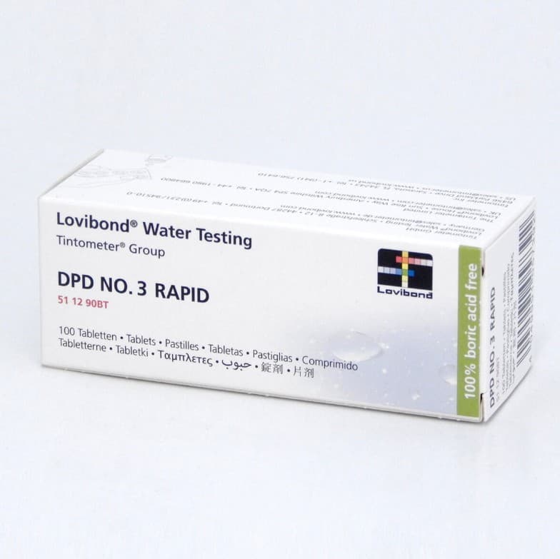 Lovibond RE-511292BT DPD No.3 Rapid Tablet Reagents, 500 Tablet-photo0