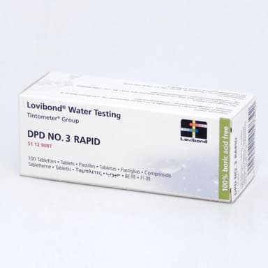 Lovibond RE-511292BT DPD No.3 Rapid Tablet Reagents, 500 Tablet