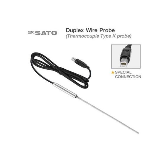 SK Sato SK-S105K โพรบวัดอุณหภูมิ (Type K) | Cable 0.3m-photo0