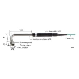 Anritsu A-333K-01-1-TC1-ANP โพรบวัดอุณหภูมิพื้นผิว General Stationary Suface Probes Model A series-photo1