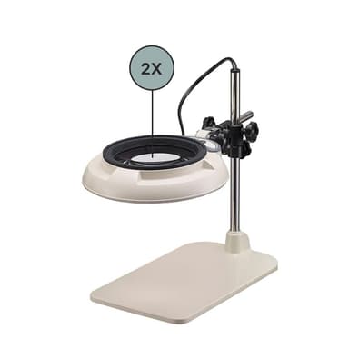Otsuka SKKL-B-2X โคมไฟแว่นขยาย (Table Stand Type) | ขยาย 2 เท่า
