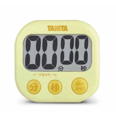 Tanita TD-384-YE นาฬิกาจับเวลาสีเหลือง Digital Timer Yellow colour