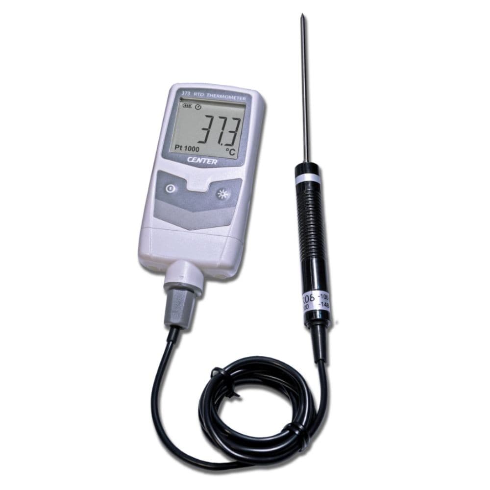 CENTER 373 เครื่องวัดอุณหภูมิแบบดิจิทัล RTD Thermometer