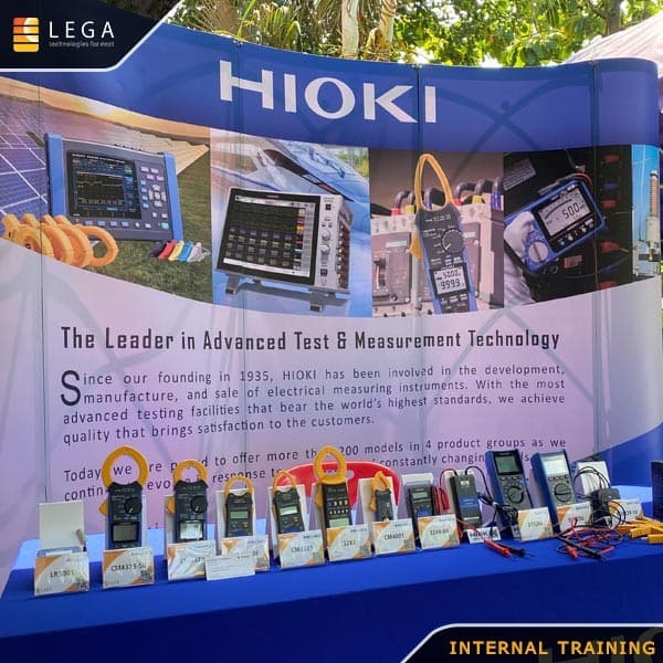 LEGA corporation ร่วมกับ HIOKI จัดเต็มเครื่องมือวัดในงานอบรมเพื่อยกระดับทักษะช่างเครื่องปรับอากาศ