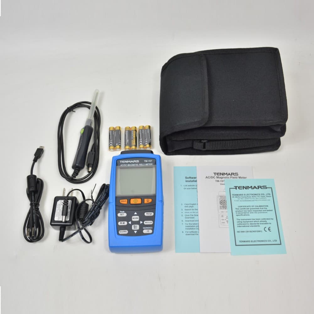 TENMARS TM-197 | เครื่องวัดสนามแม่เหล็ก AC/DC Gauss Meter
