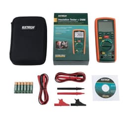 Extech MG320 เครื่องวัดความเป็นฉนวนและมัลติมิเตอร์แบบ True RMS