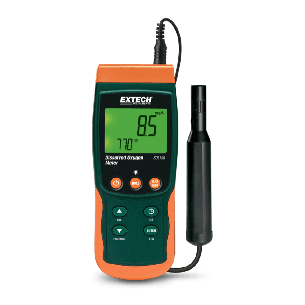 EXTECH EX-SDL150 เครื่องวัดออกซิเจนละลายในน้ำ พร้อมฟังก์ชันบันทึกข้อมูล (Dissolved Oxygen Datalogger)