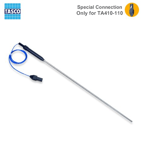 Tasco TA410-15C โพรบวัดอุณหภูมิแบบ High Temp. Sheath Thermocouple Type K | Max 1000℃-photo