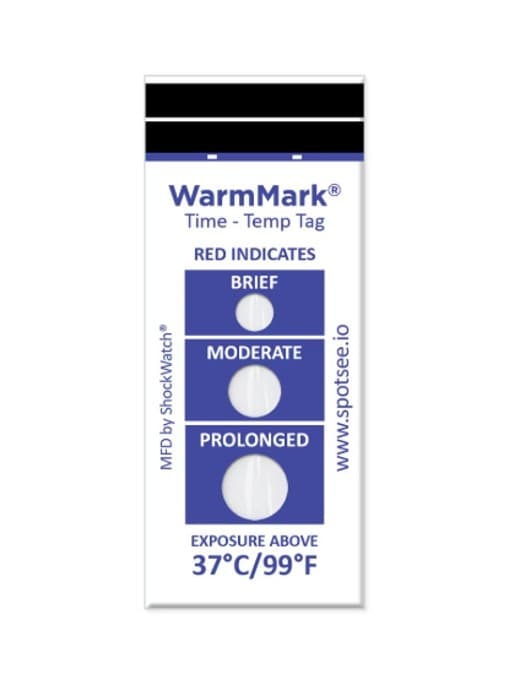 WarmMark-37C แถบวัดอุณหภูมิ 37 องศาเซลเซียส  (1 Label | Pack)-photo1