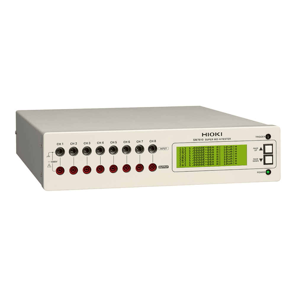 HIOKI SM7810 เครื่องวัดเมกะโอห์ม (SUPER MEGOHM HiTESTER)