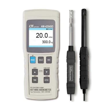 Lutron AM-4254SD เครื่องวัดความเร็วลม (Hot Wire Anemometer)