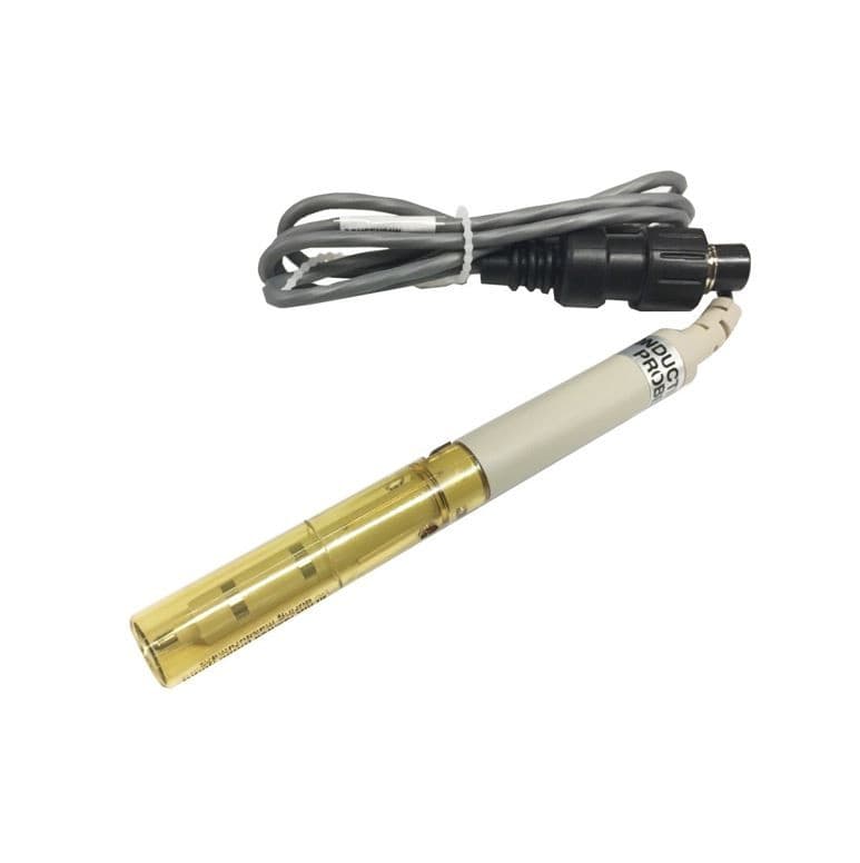 EUTECH EC-CONSEN91W โพรบวัดค่านำไฟฟ้า Connector 6-pin  EC-CONSEN91W เป็นหัววัดสำหรับวัด ค่าการนำไฟฟ้า (Conductivity) และ อุณหภูมิ (Temperature) โดยมี Connector 6-pin  