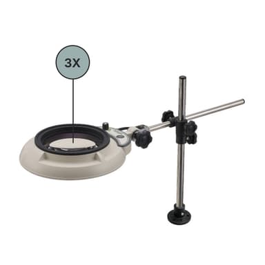 Otsuka ENVL-D-3X โคมไฟแว่นขยาย | Fixed-Type Desk Holder