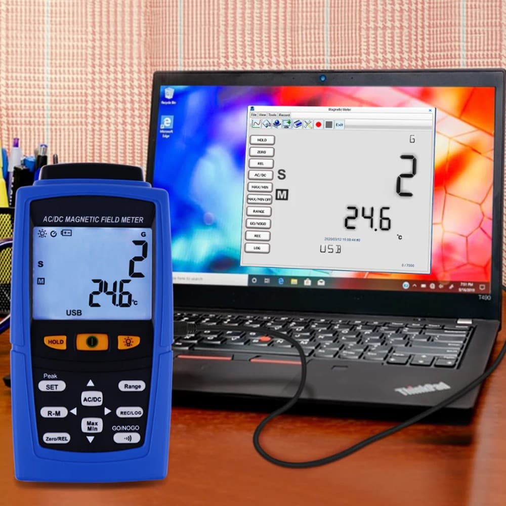 TENMARS TM-197 | เครื่องวัดสนามแม่เหล็ก AC/DC Gauss Meter