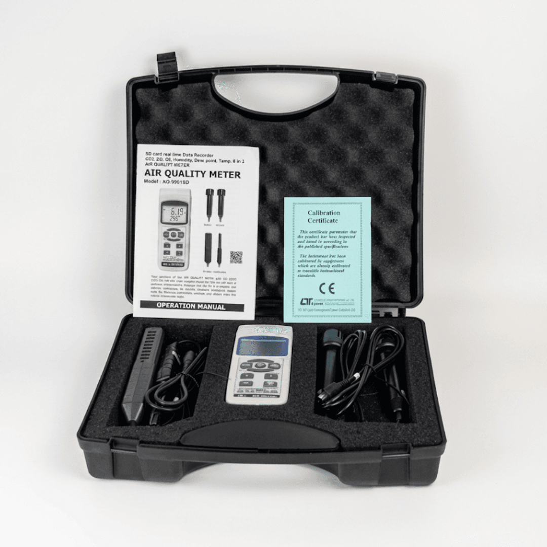 Lutron AQ-9901SD เครื่องวัดคุณภาพอากาศ 6 In 1