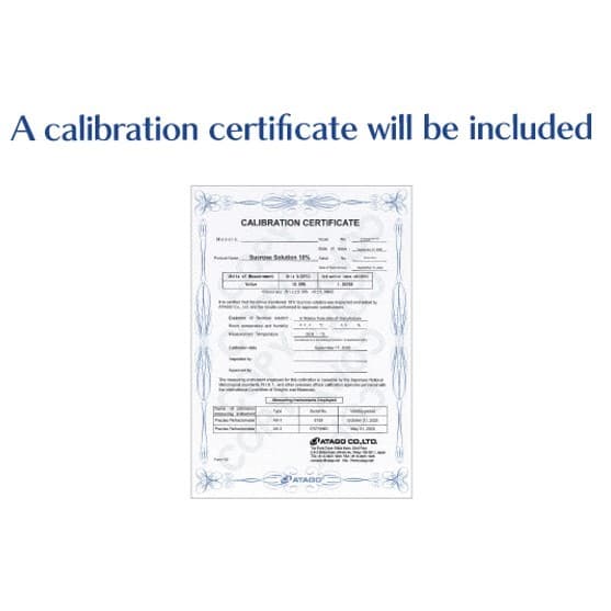 Atago RE-112000 น้ำยา Sucrose solution 2.000% (High Accuracy) with certificate 10mL