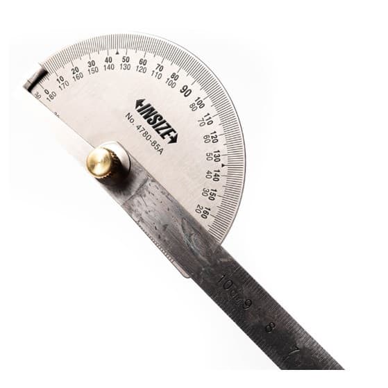 INSIZE IN-4780-85A โปรแทรคเตอร์ฉากวัดองศา PROTRACTOR (ECONOMIC TYPE)