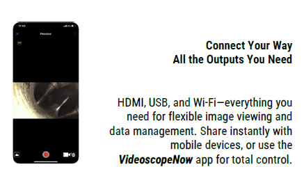 MITCORP X2000 พร้อมโพรบ 60D4W-F-7M-TU-F | กล้อง Videoscope อุตสาหกรรมแบบ Front View ความยาว 7 เมตร-photo2