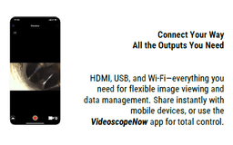 MITCORP X2000 พร้อมโพรบ 60D4W-F-7M-TU-F | กล้อง Videoscope อุตสาหกรรมแบบ Front View ความยาว 7 เมตร-photo2