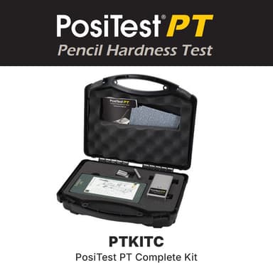 DeFelsko PosiTest PTKITC Pencil Hardness Test Complete Kit ชุดทดสอบความแข็งผิวสีตามมาตรฐาน ISO 15184 / ASTM D3363