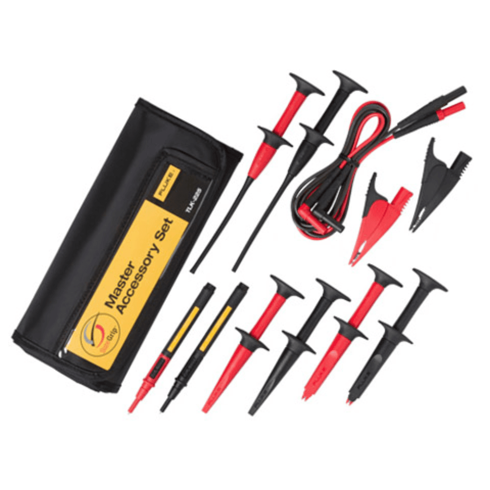 Fluke-Tlk-225 ชุดอุปกรณ์สายวัด (Test Lead Kit) สำหรับงานวัดไฟฟ้า