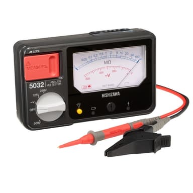 NISHIZAWA 5032-10 เครื่องทดสอบความต้านทานฉนวน (Analog Insulation Resistance Tester)