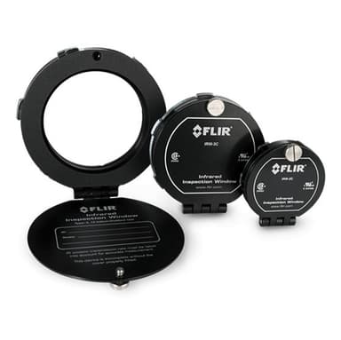FLIR IRW-4C Infrared Camera Window with PIRma-Lock