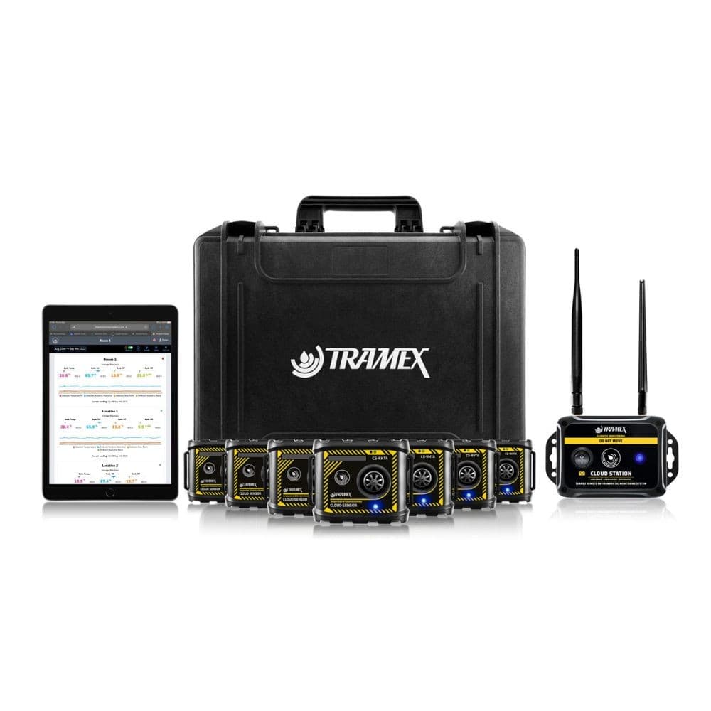 Tramex TREMS-10 ชุดเครื่องมือวัดอุณหภูมิความชื้น | Remote Environmental Monitoring System