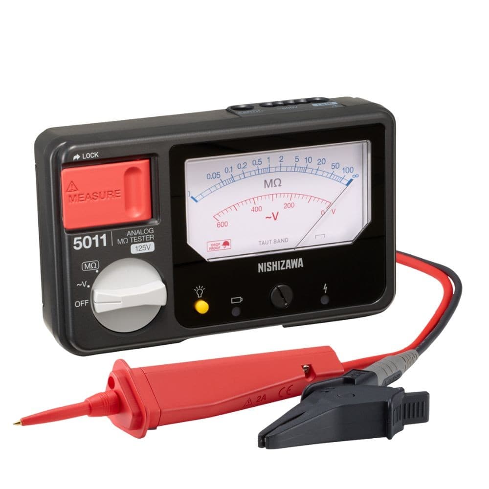 NISHIZAWA 5011-11 เครื่องทดสอบความต้านทานฉนวน (Analog Insulation Resistance Tester)
