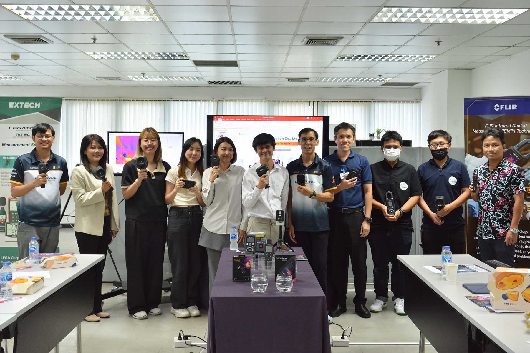 LEGA Corporation ประมวลภาพความสำเร็จงานสัมมนา "การประยุกต์ใช้กล้องถ่ายภาพความร้อนสำหรับการตรวจบ้านและอาคาร"