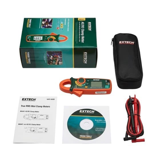  Extech MA63 แคลมป์มิเตอร์ True RMS AC/DC Clamp Meter - NCV 60A