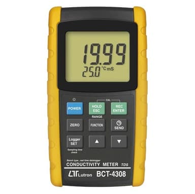 Lutron BCT-4308 เครื่องวัดค่านำไฟฟ้าแบบตั้งโต๊ะ CONDUCTIVITY, TDS METER Bench type