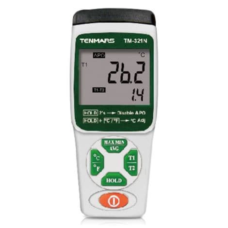 Tenmars TM-321N Digital Thermometer Type K (Dual)