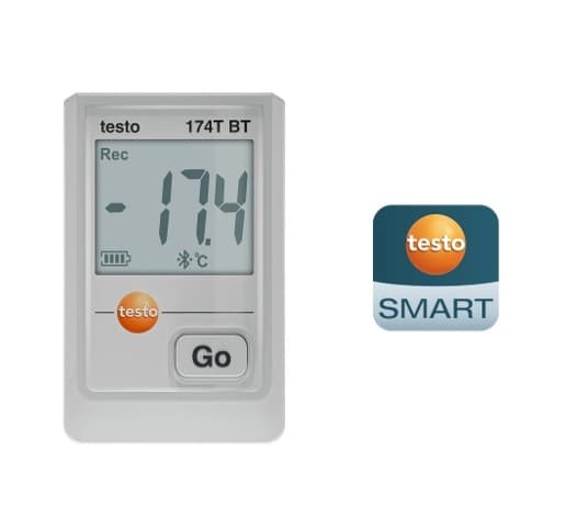 Testo Testo-174H-BT-W เครื่องบันทึกอุณหภูมิความชื้น | Bluetooth