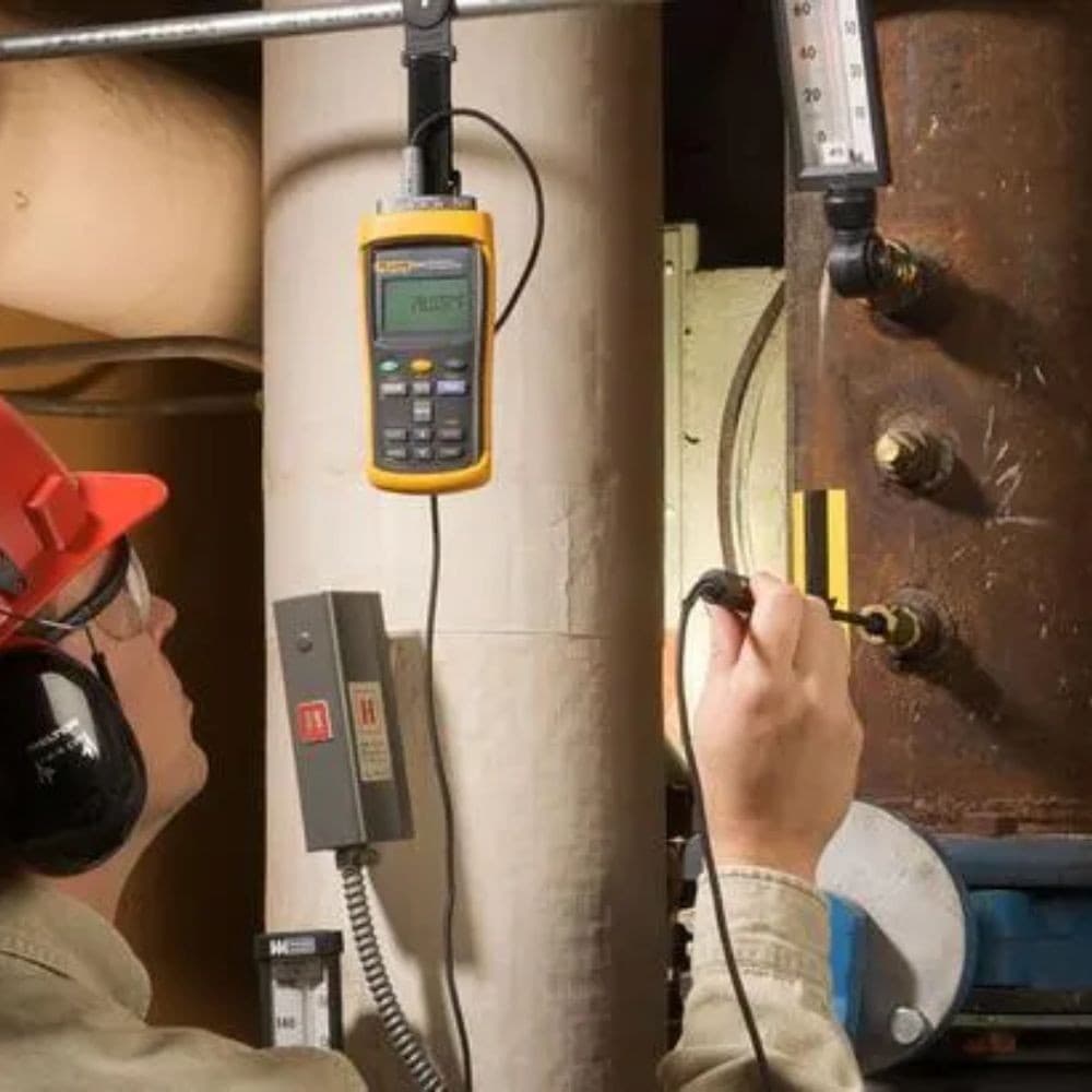 Fluke 1524 เครื่องวัดอุณหภูมิ Dual Channel แบบพกพา-photo1