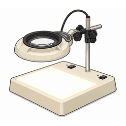 Illuminated Magnifier โคมไฟแว่นขยาย