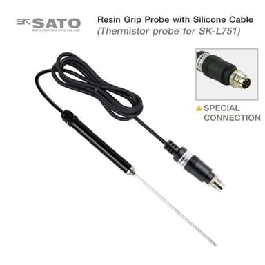 SK Sato SK-L751-25 โพรบวัดอุณหภูมิแบบปลายแหลม Grip Probe for SK-L751