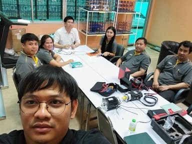 สอนการใช้งานเครื่องวัดในงานตรวจสอบมอเตอร์และไฟฟ้า