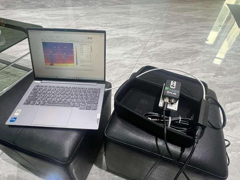 สาธิตกล้อง FLIR Ax8 สำหรับตรวจสอบเเบตเตอรี่_01 - รูปภาพของโพสต์
