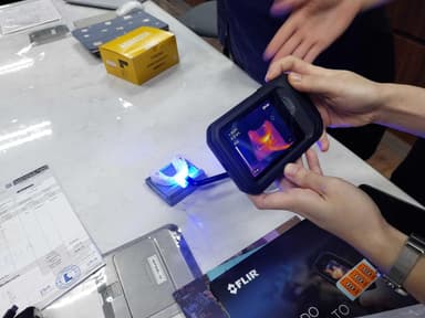 สอนการใช้งาน FLIR C8 ที่ คณะทันตแพทยศาสตร์