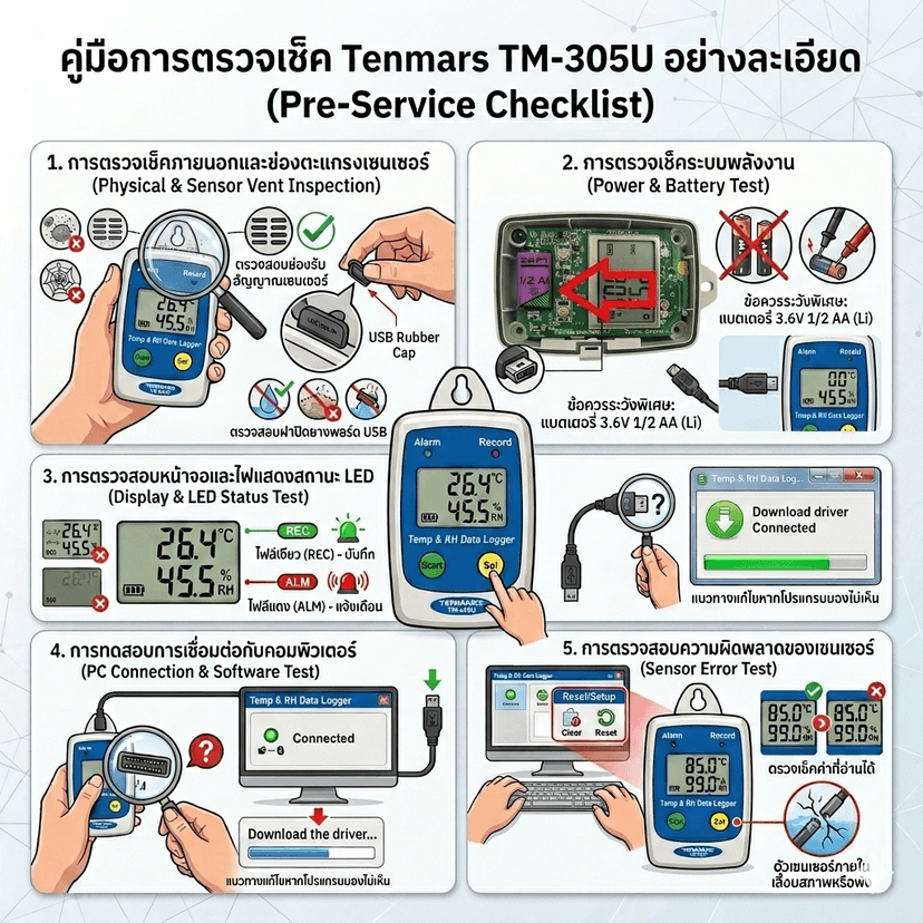 คู่มือการตรวจเช็ค Tenmars TM-305U เบื้องต้น_01 - รูปภาพของโพสต์