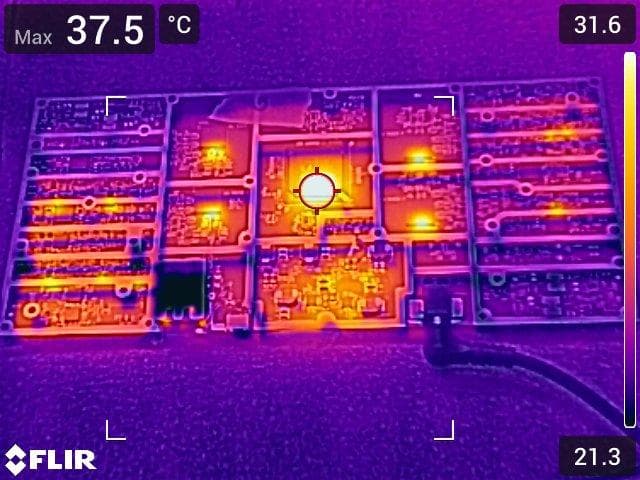 ทดลองเครื่อง FLIR E8 Pro เพื่อตรวจสอบแผ่งวงจร PCB-photo2